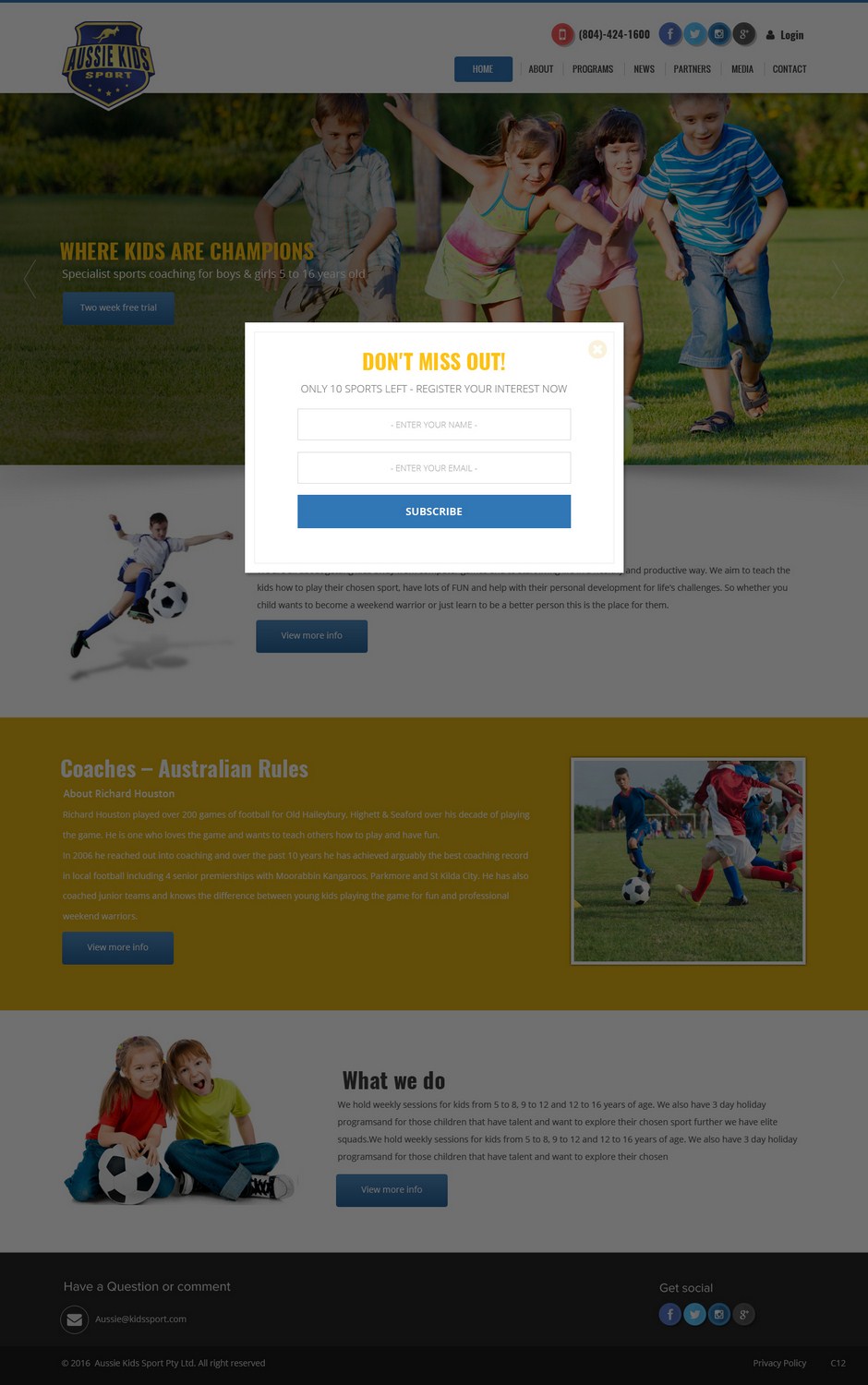 Web Design by pb for this project | Design #9979684