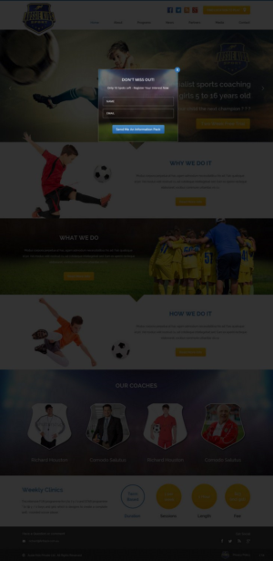 Web Design by pb for this project | Design: #9979700