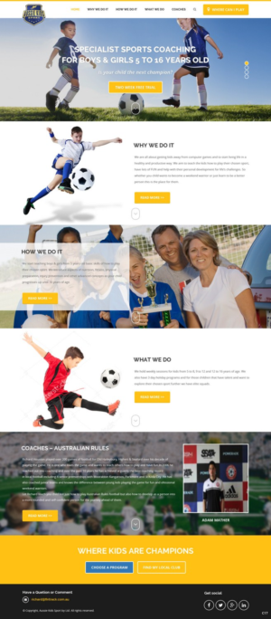 Web Design by pb for this project | Design: #9979701