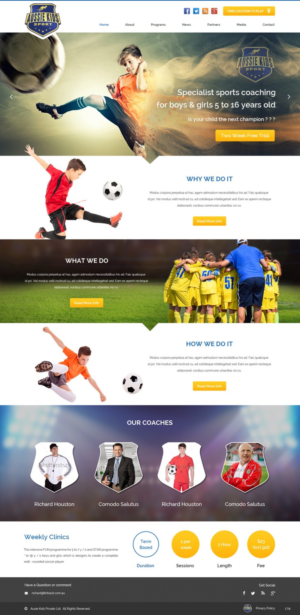Web Design by pb for this project | Design: #9979703