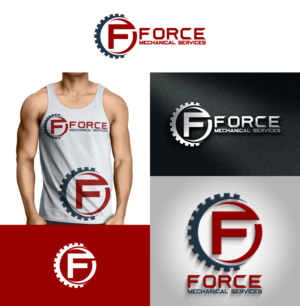 FORCE Mechanical Services | Design de Logo par AFD