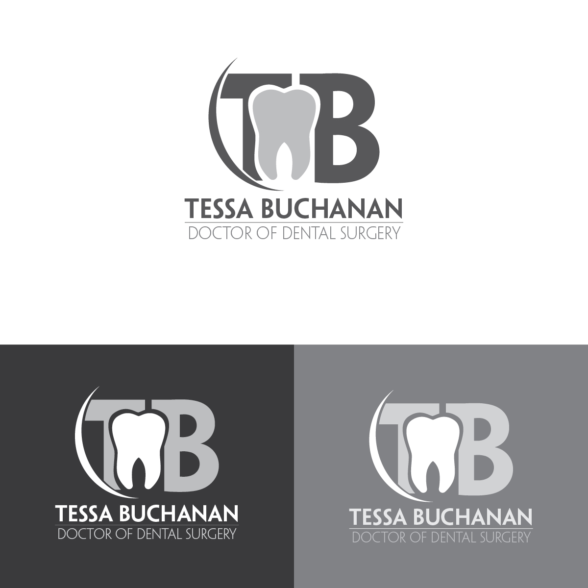 Logo Design by DYNAMITE! for Tessa L Buchanan DDS | Design #10120820