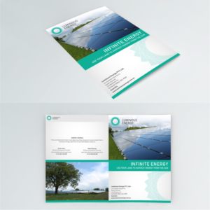 Brochure Design by HelliumworkStudio for Luminous Energy Ltd | Design: #10116696