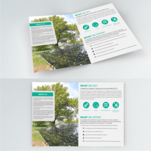 Brochure Design by HelliumworkStudio for Luminous Energy Ltd | Design: #10116697