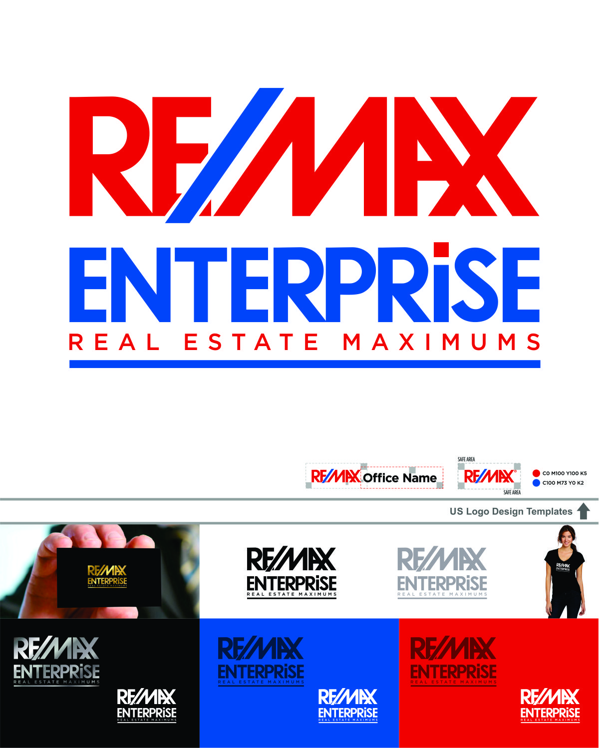 Logo Design by DesignMX (Renan Mejia) for RE/MAX Enterprise | Design #10048857