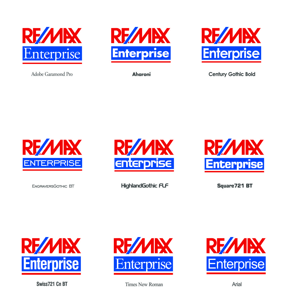 Logo Design by DesignMX (Renan Mejia) for RE/MAX Enterprise | Design #10204766