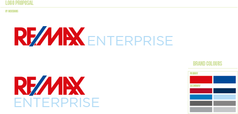 Logo Design by GCD for RE/MAX Enterprise | Design #10010910