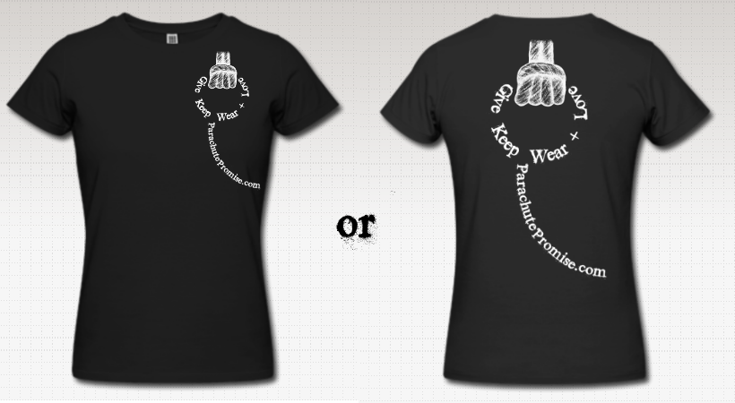 T-shirt Design by Amanda Oaks for Parachute Promise | Design #436377