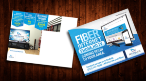 Postcard Design by johnsen designs for Infinity Network Services, Inc. | Design #10199343