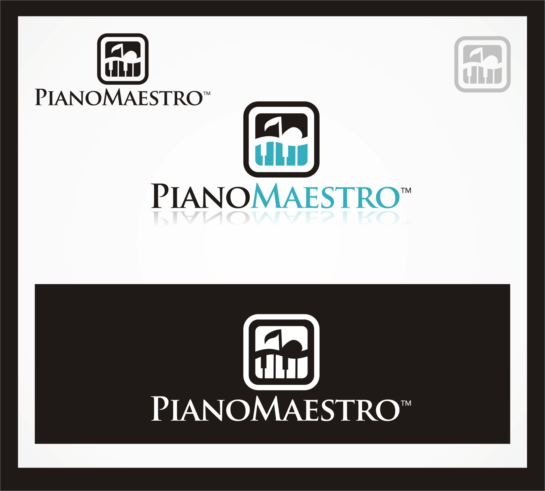 Logo Design by webistyle for PianoMaestro Pty Ltd | Design #19128