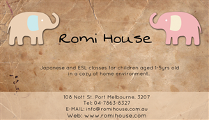 Business Card Design by Bloomwood Boutique
