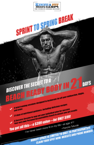 Diseño de Póster por vondon para Kinetafit | Diseño #9985351