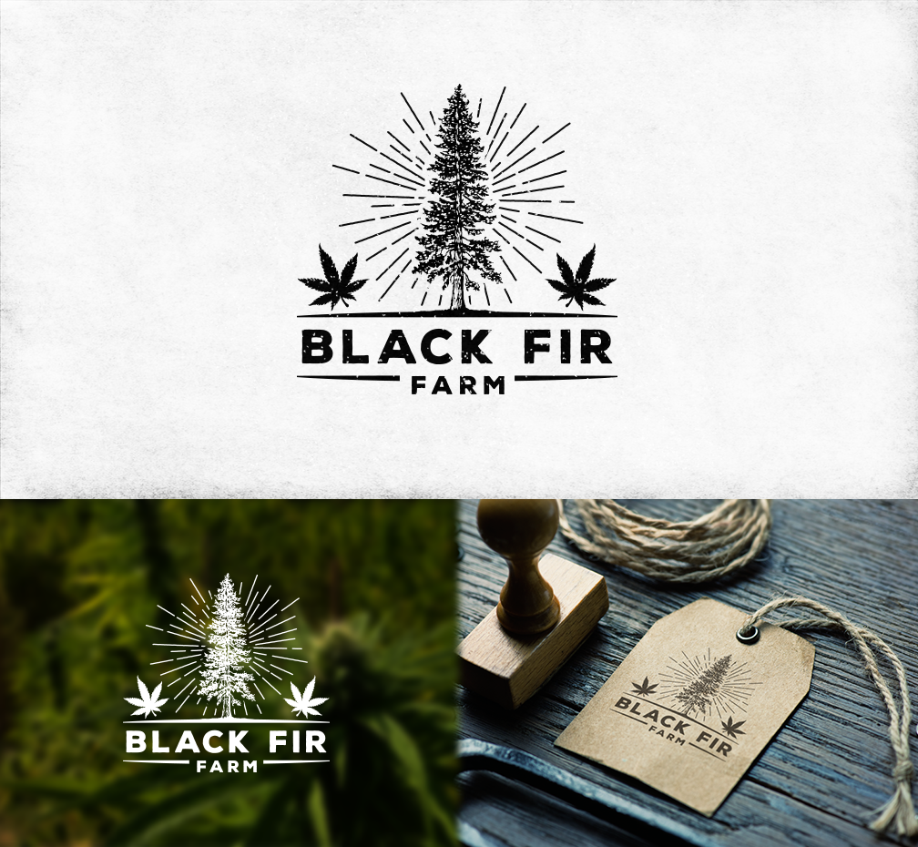 Logo Design by concoronco for BLACK FIR FARMS | Design #10104921