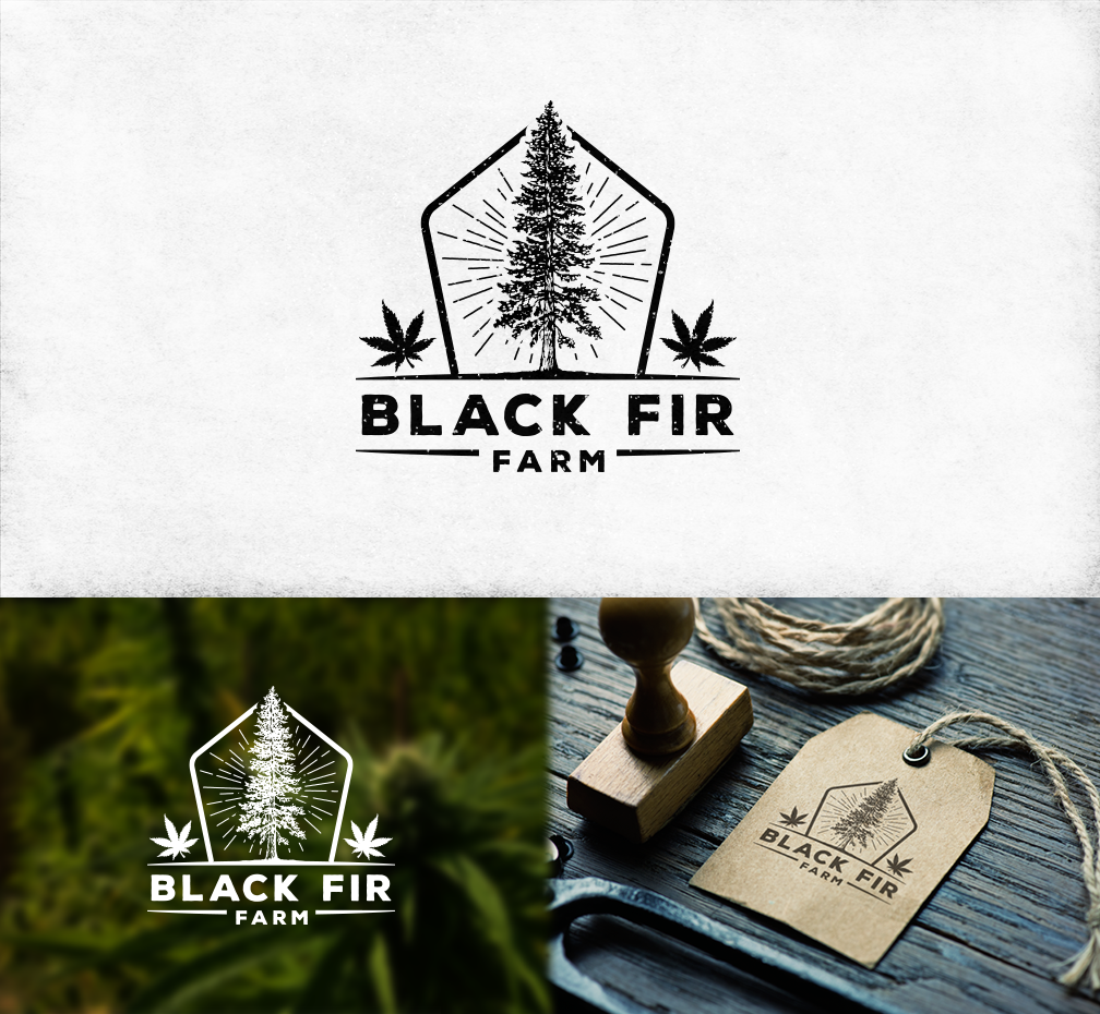 Logo Design by concoronco for BLACK FIR FARMS | Design: #10361695