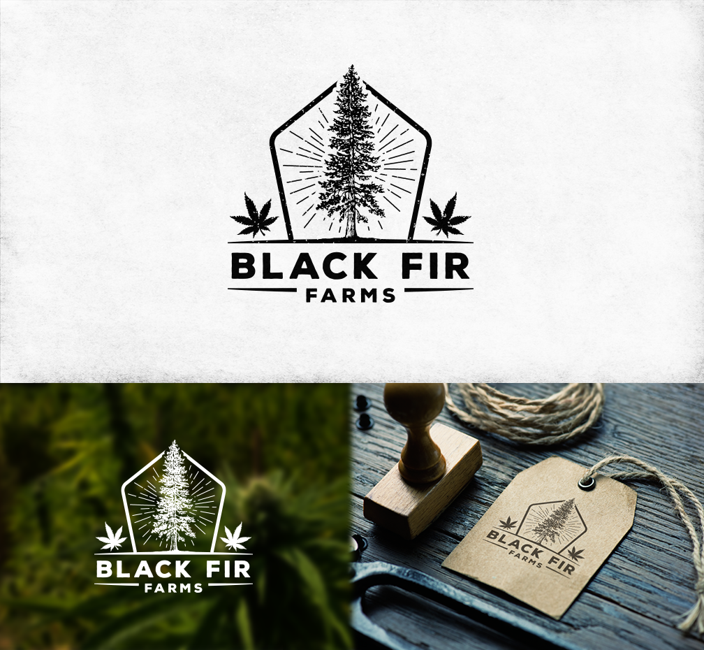 Logo Design by concoronco for BLACK FIR FARMS | Design #10393264