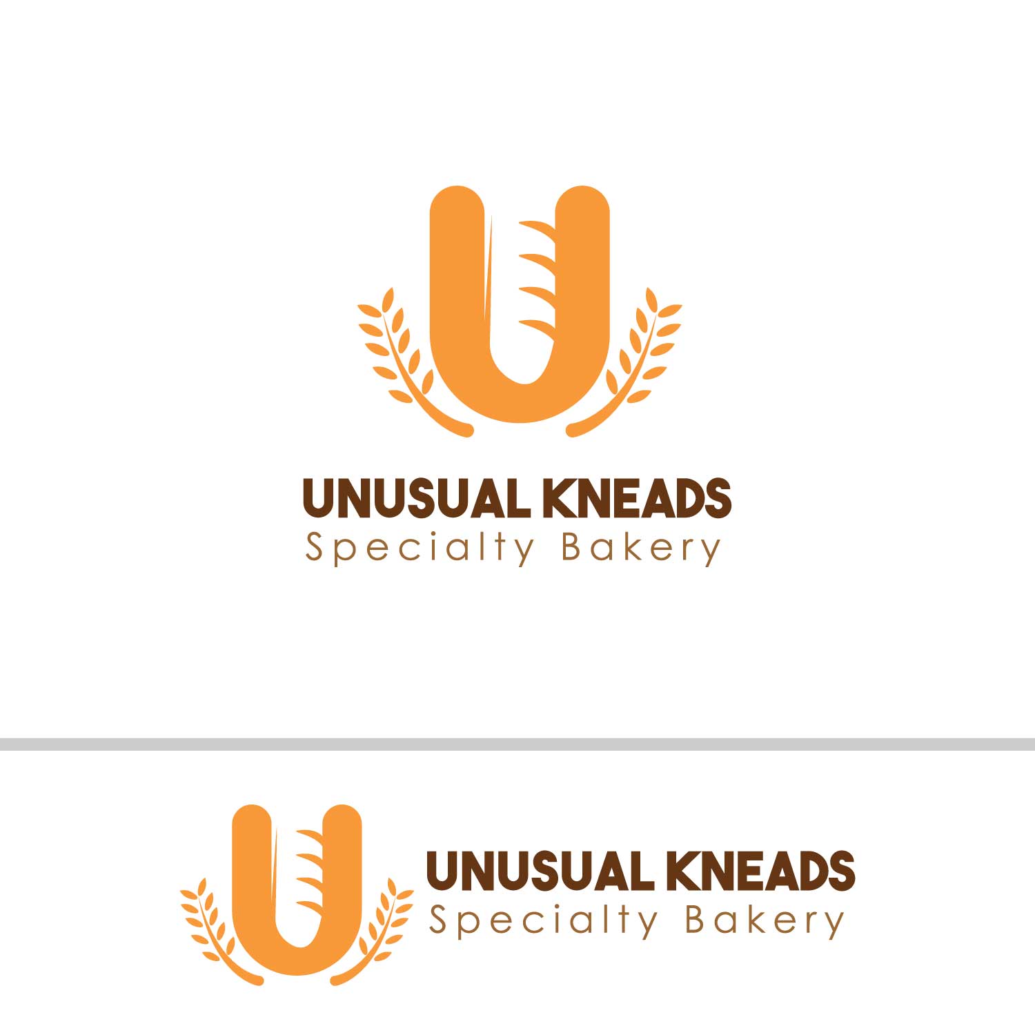 Diseño de Logo por carlbondoc para Unusual Kneads | Diseño #10082278
