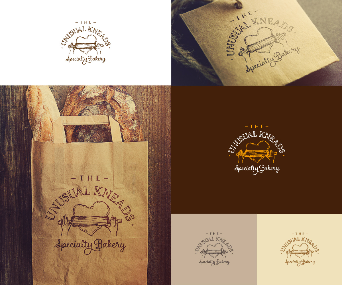 Diseño de Logo por Greedin para Unusual Kneads | Diseño #10095034