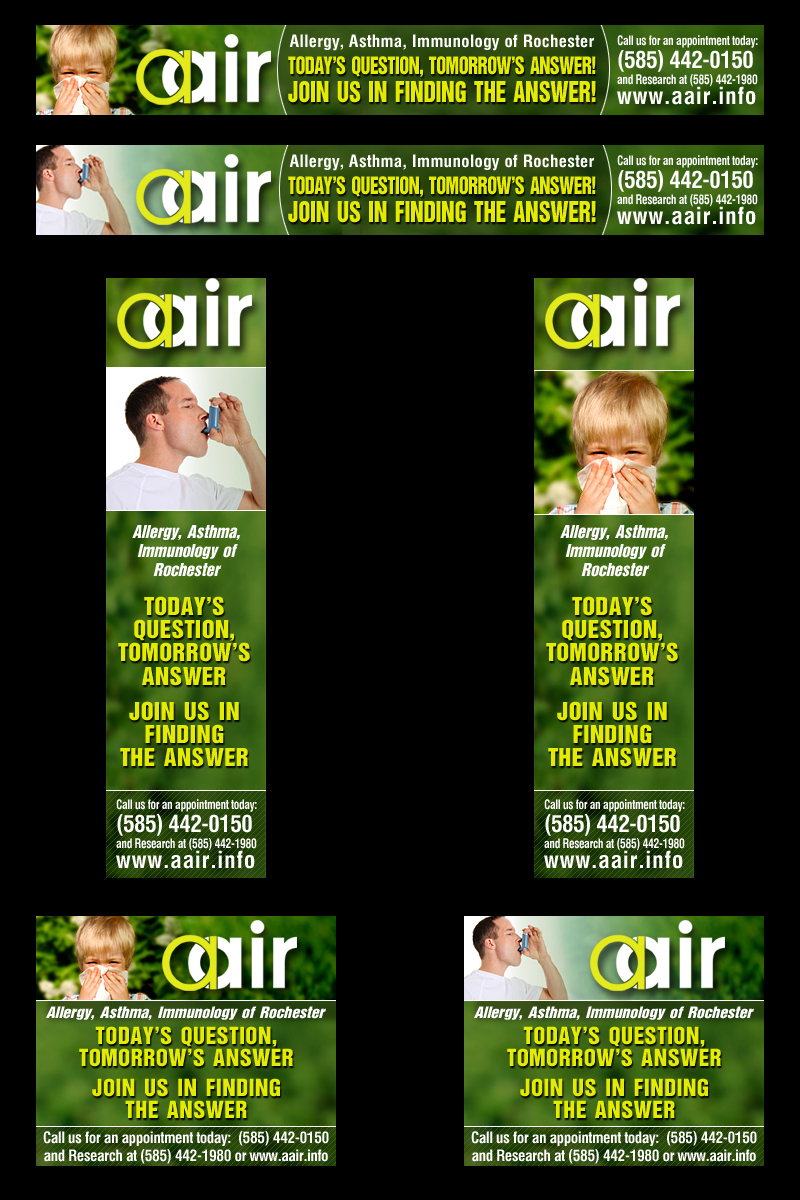 Banner Ad Design by Andreev for AAIR | Design #436270
