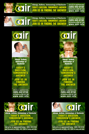 Medical Research Web ad banners | Banner Ad Design by Andreev