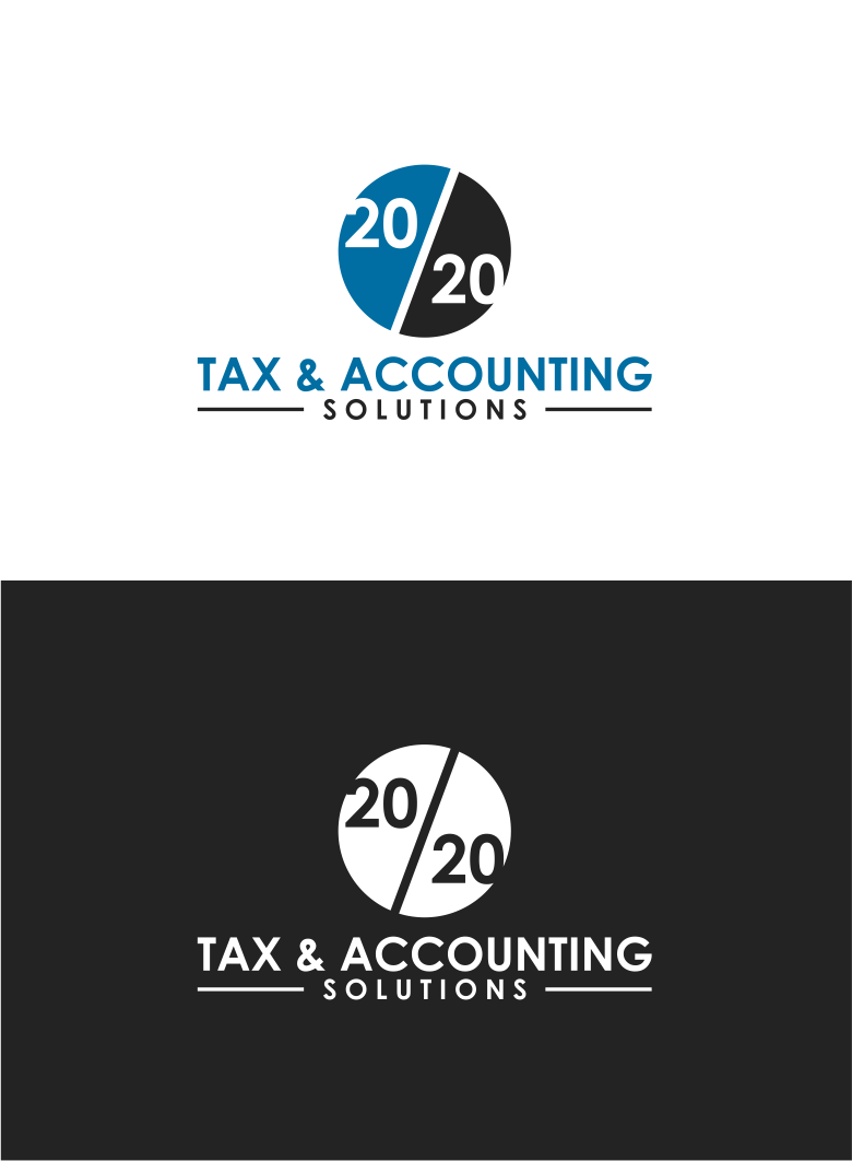 Logo Design by ronyakiz for 20/20 Tax & Accounting Solutions | Design #10158509