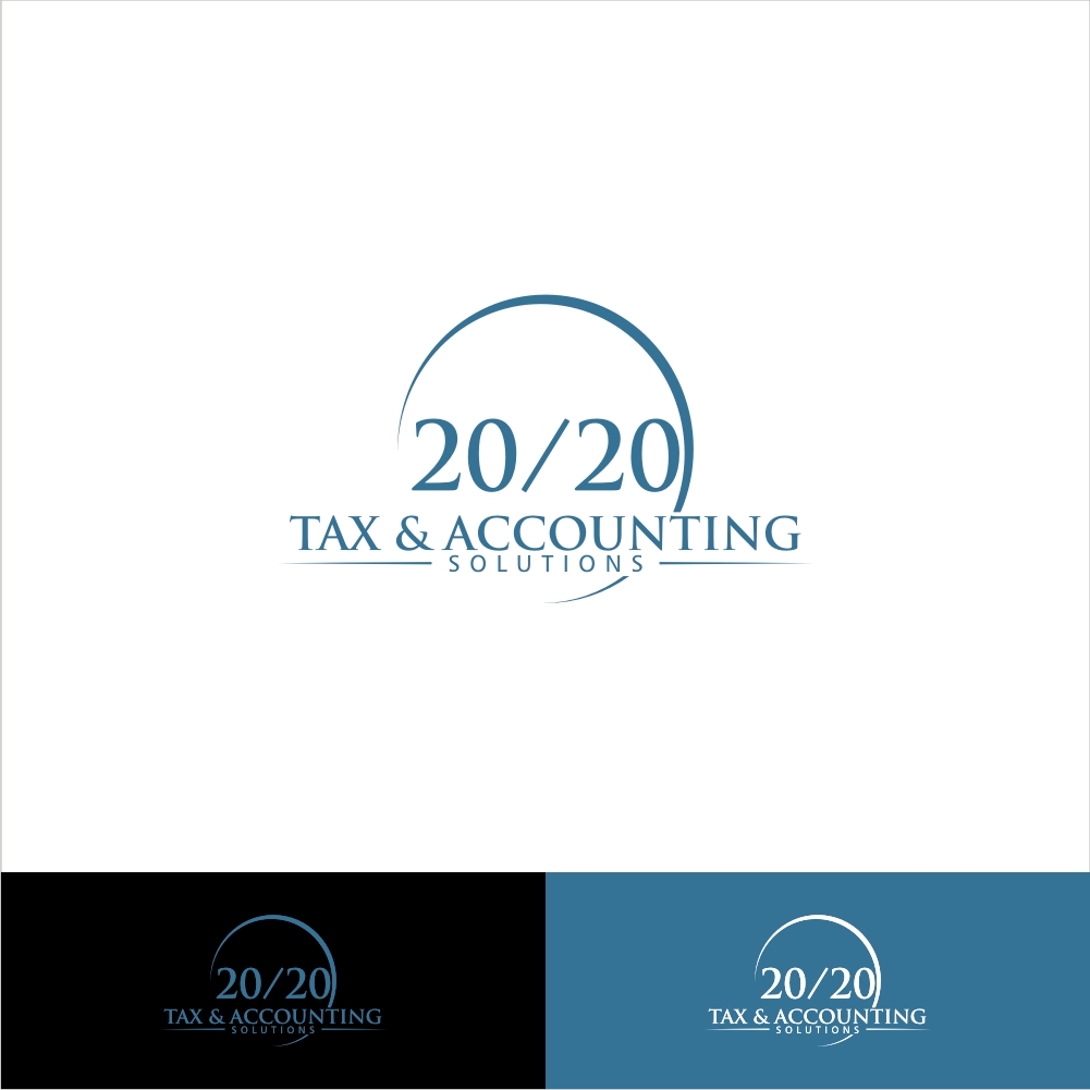 Logo Design by DesignM for 20/20 Tax & Accounting Solutions | Design #10067695