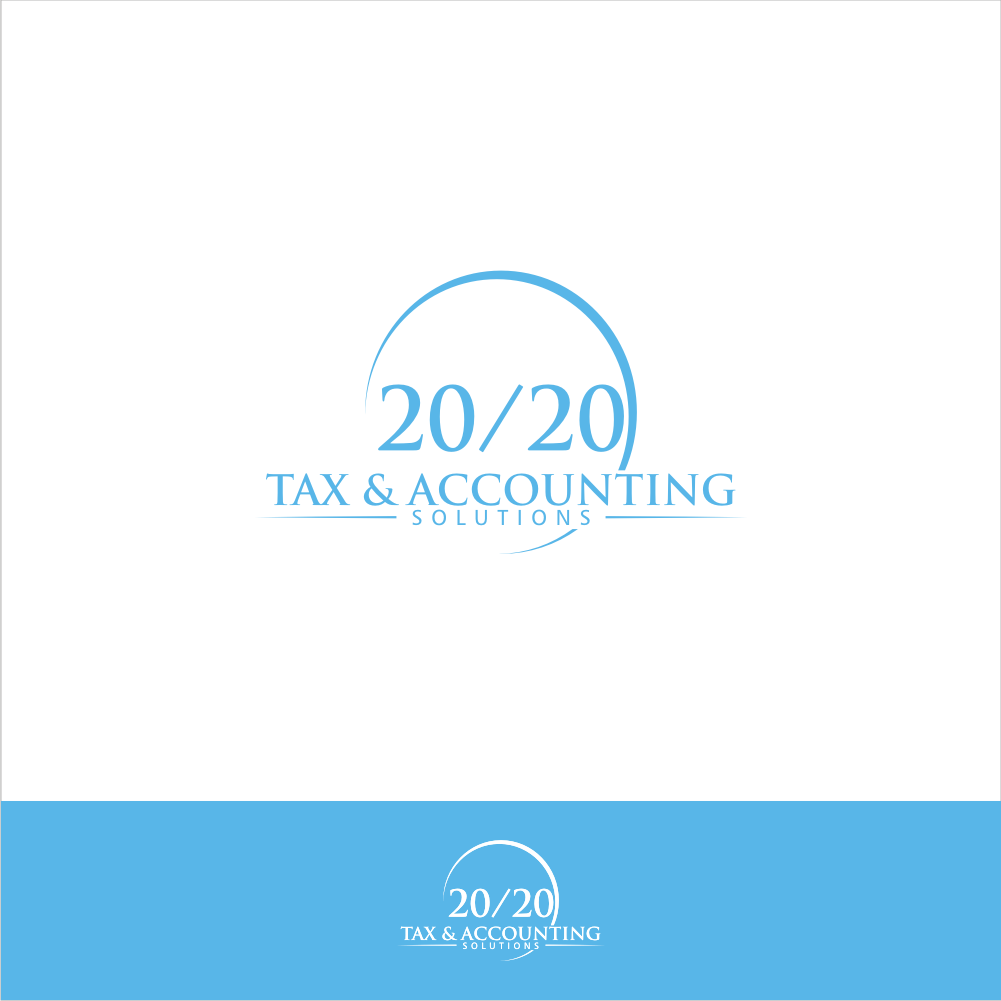 Logo Design by DesignM for 20/20 Tax & Accounting Solutions | Design #10162561