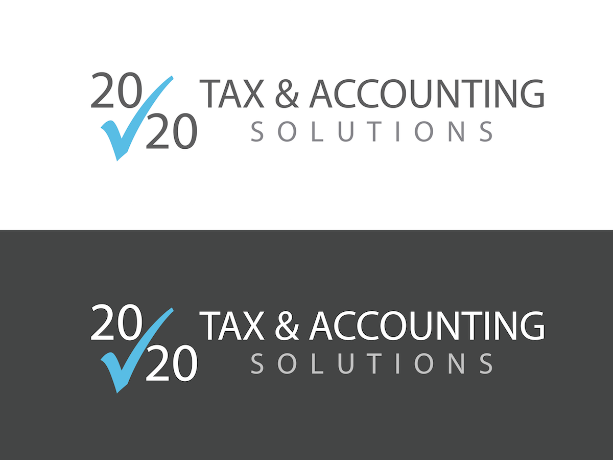 Diseño de Logo por Elite Fox para 20/20 Tax & Accounting Solutions | Diseño #10046924