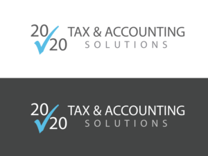 Logo-Design von Elite Fox für 20/20 Tax & Accounting Solutions | Design: #10046924