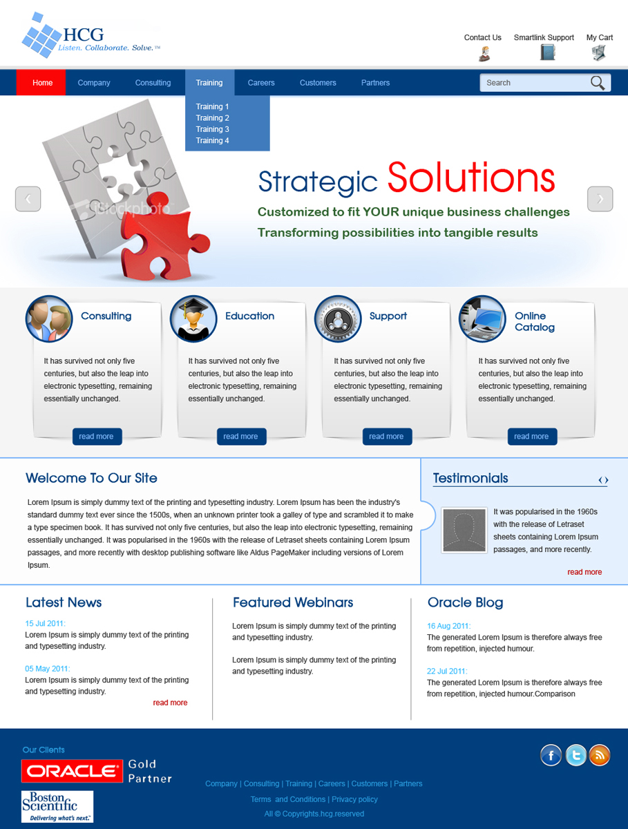 Web Design by pb for this project | Design #442553