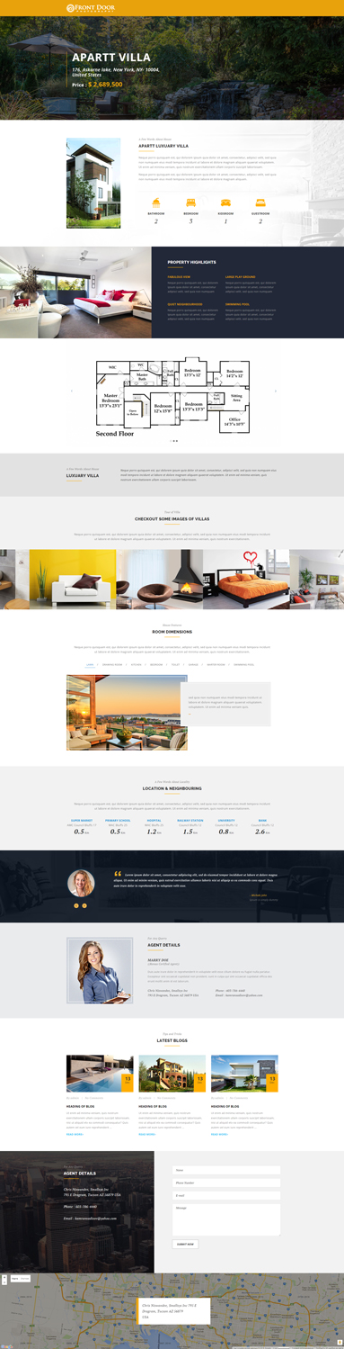 Diseño Wordpress por Kamran007 para Front Door Photography, LLC | Diseño: #10051808