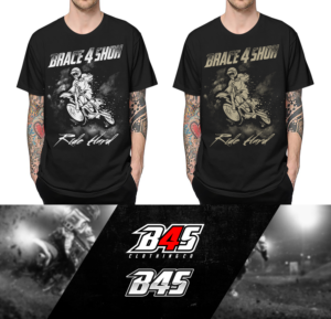 T-shirt Design by Rockalight for Brace4Shok | Design: #10114442