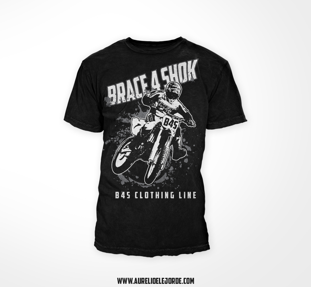 T-shirt Design by Aurelio III for Brace4Shok | Design #10138169