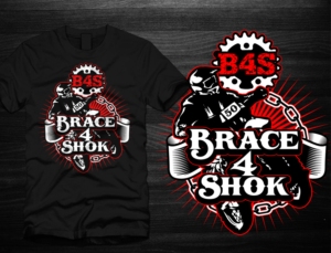 T-shirt Design by Ragewolf for Brace4Shok | Design: #10099773