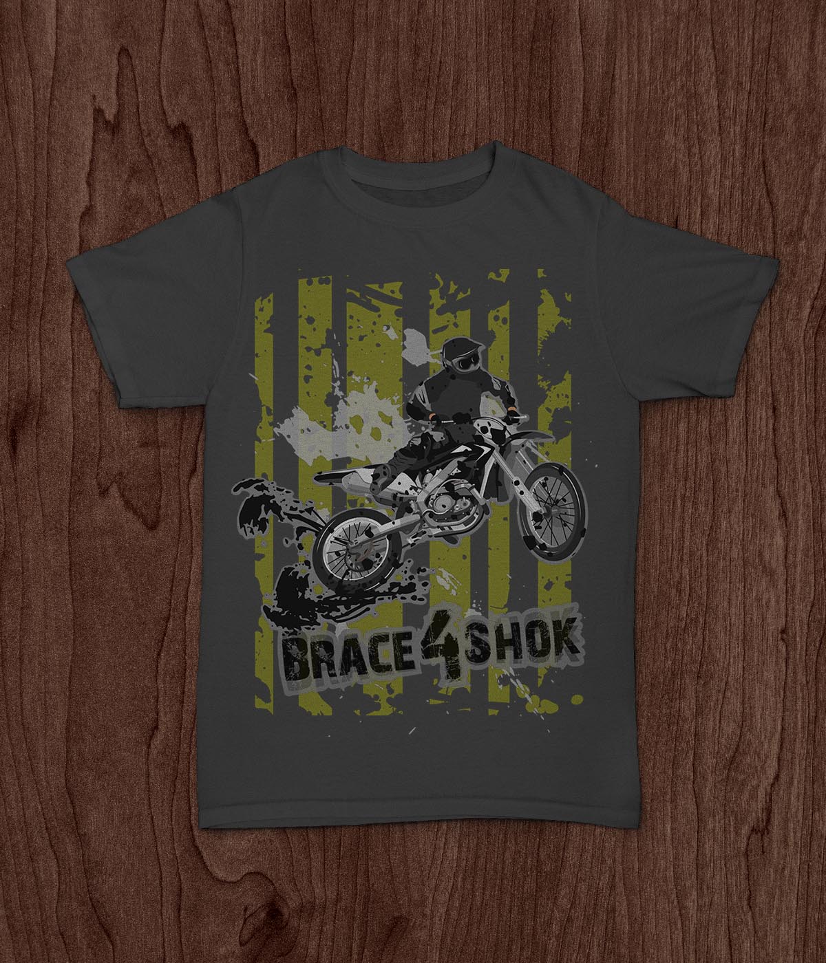 T-shirt Design by boki_9091 for Brace4Shok | Design #10047220