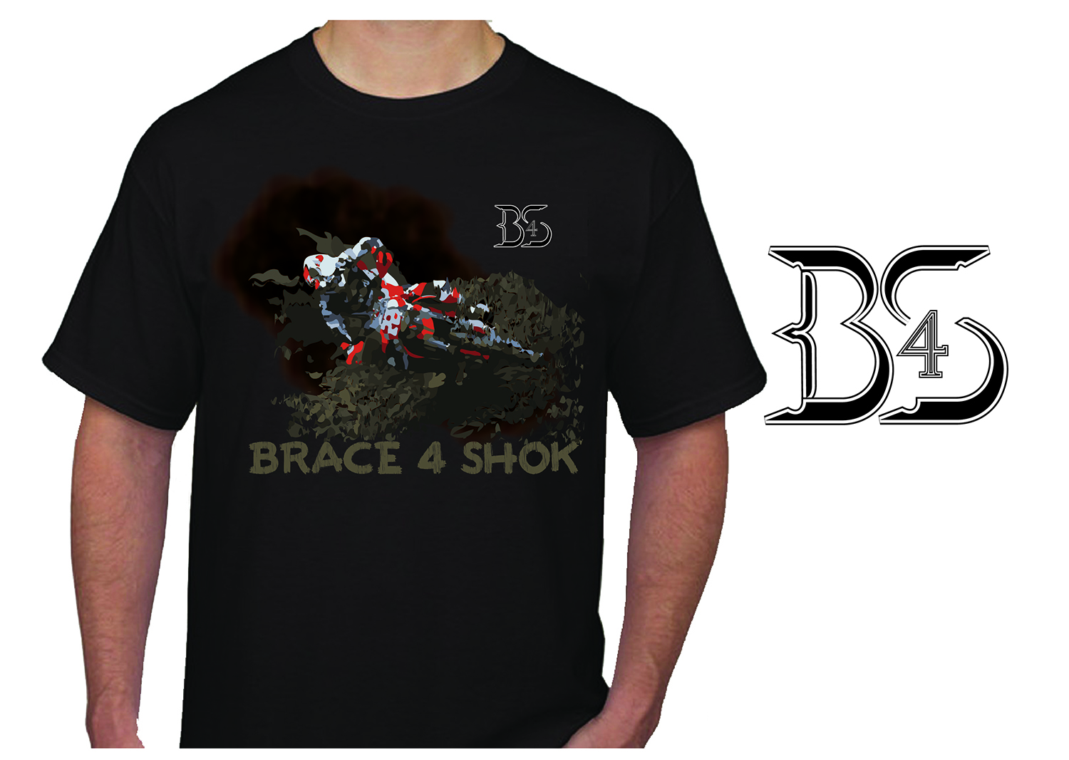 Design de T-shirt par perthdesigns pour Brace4Shok | Design #10093221