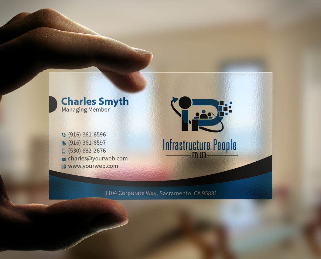 Diseño de Tarjeta de Presentación por MediaProductionArt para Infrastructure People Pty Ltd | Diseño: #10122880