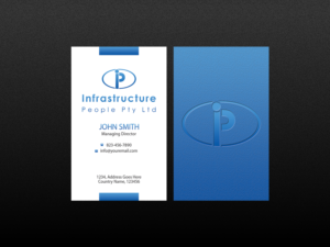 Business Card Design by Creations Box 2015 for Infrastructure People Pty Ltd | Design: #10081280