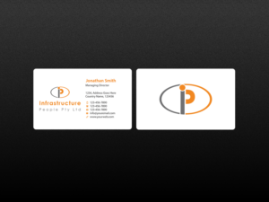 Diseño de Tarjeta de Presentación por Creations Box 2015 para Infrastructure People Pty Ltd | Diseño: #10081289