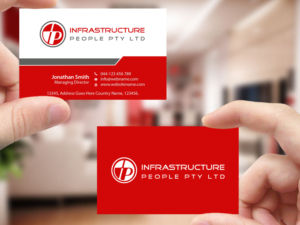 Diseño de Tarjeta de Presentación por Creations Box 2015 para Infrastructure People Pty Ltd | Diseño: #10081293