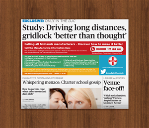 Newspaper Ad Design by junaid younas for First Orchard Limited | Design #2149269