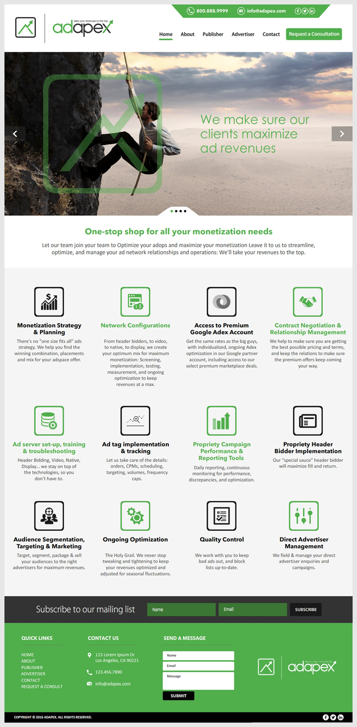 Web Design by -Marc- for this project | Design #11461432
