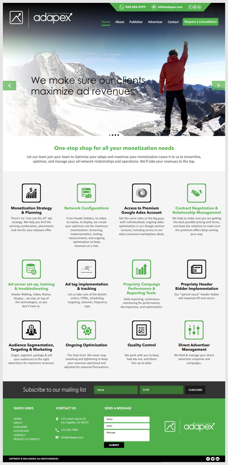 Web Design by -Marc- for this project | Design #11461584
