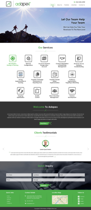 Diseño Web por Sbss para este proyecto | Diseño: #11424215