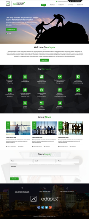 Diseño Web por Sbss para este proyecto | Diseño: #11424219