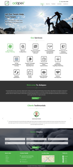 Diseño Web por Sbss para este proyecto | Diseño: #11424223