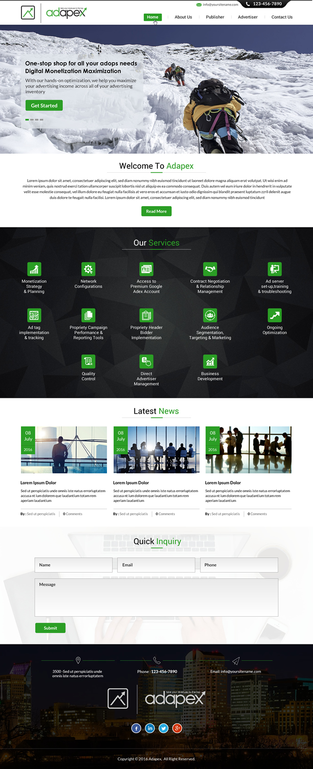 Web Design by Sbss for this project | Design #11424224