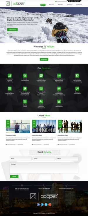 Diseño Web por Sbss para este proyecto | Diseño: #11424224