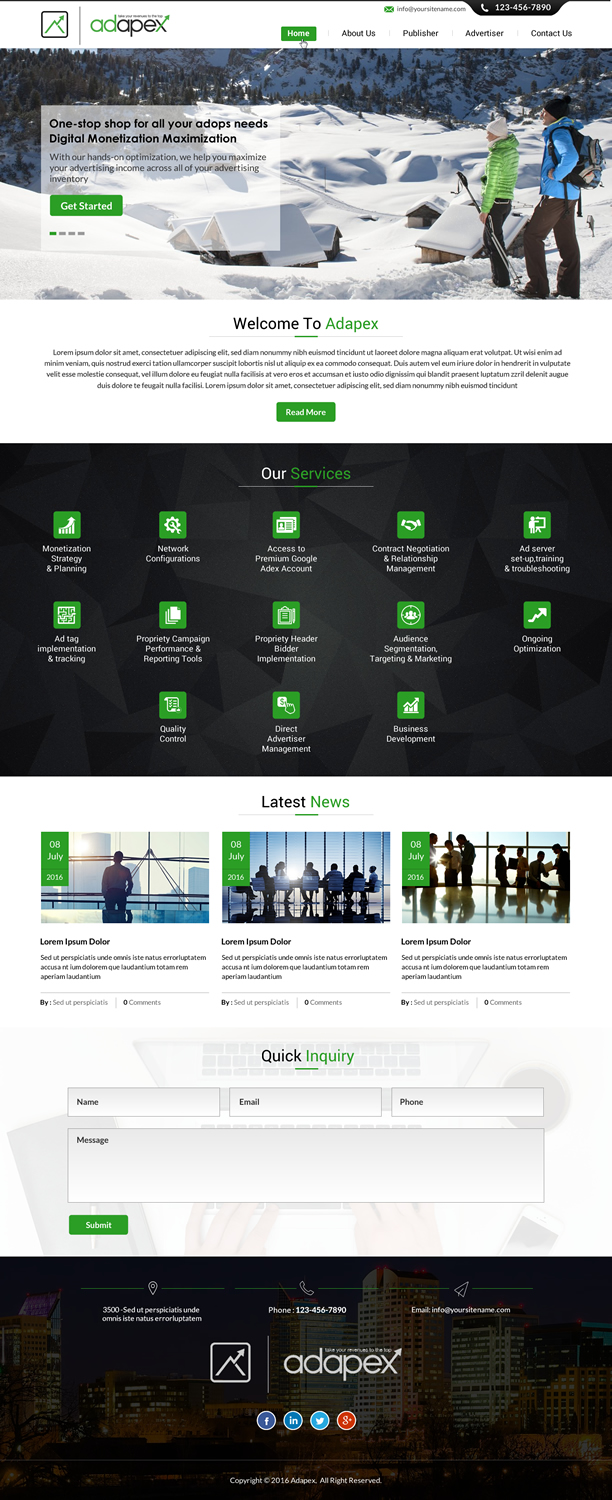 Web Design by Sbss for this project | Design #11424226
