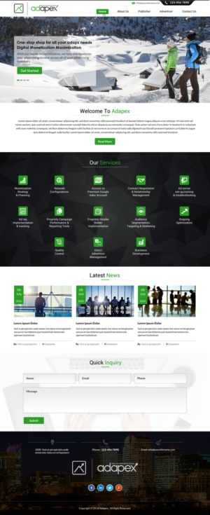 Diseño Web por Sbss para este proyecto | Diseño: #11424226