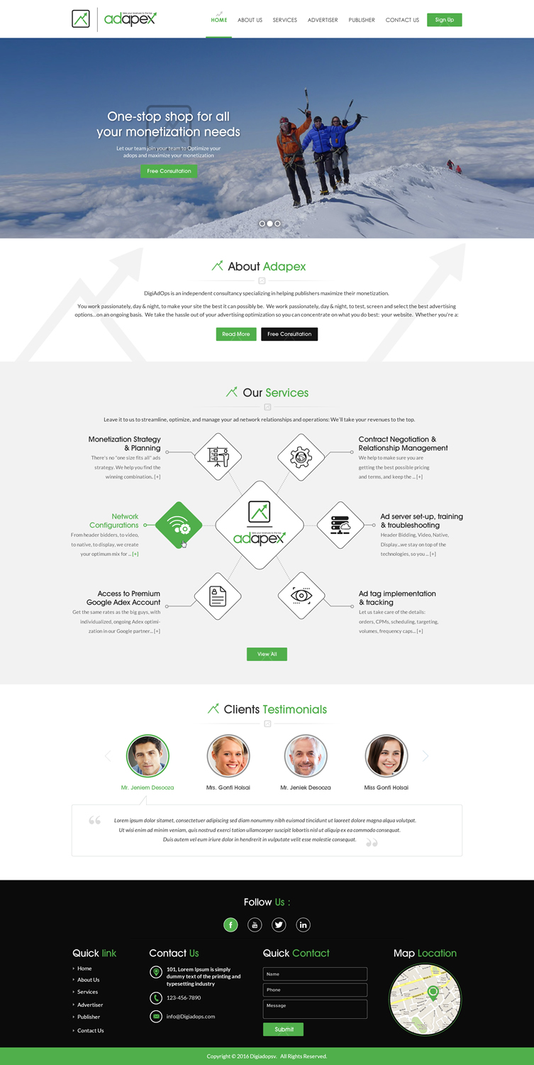 Web Design by Sbss for this project | Design #11426818